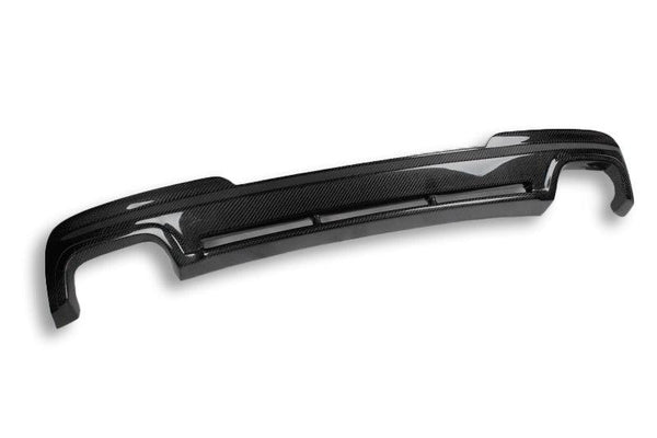 HM Style Carbon Fiber Rear Diffuser - BMW F10 5 Series