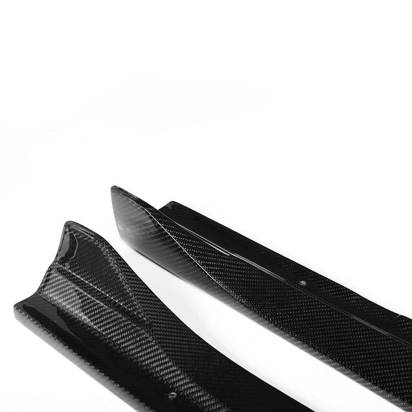 J Style Carbon Fiber Side Skirts - Mercedes Benz W205 C-Class