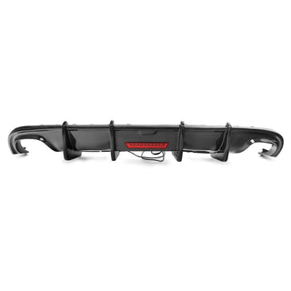 KB Style Carbon Fiber Rear Diffuser - Audi B8 A4 S Line