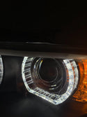 LCI Style Angel Eyes LED Headlights - BMW E92 M3 & 3 Series Pre-LCI