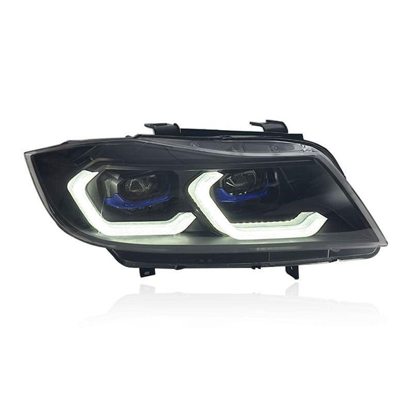 LCI Style LED Headlights - BMW E90 3 Series