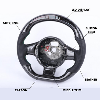 Lamborghini Gallardo Style - Full Custom Steering Wheel