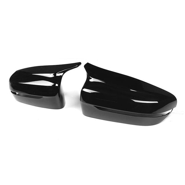 M Gloss Black Mirror Cap Set - BMW G Chassis