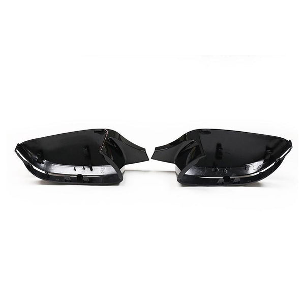 M Style Gloss Black Mirror Cap Set - BMW G Chassis