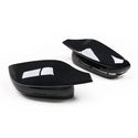 M Style Gloss Black Mirror Cap Set - BMW G Chassis