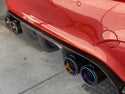 MP Style Carbon Fiber Dual Exhaust Tip