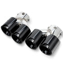 MP Style Carbon Fiber Quad Exhaust Tip Set - BMW G20 3 Series & G22/G23/G26 4 Series