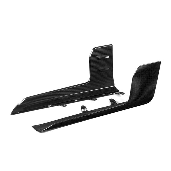 MP Style Carbon Fiber Side Skirt Winglets - BMW G87 M2