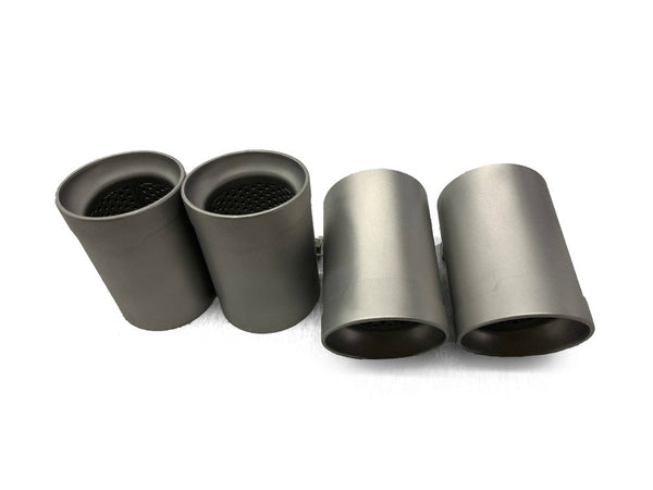 MP Style Matte Stainless Steel Exhaust Tip