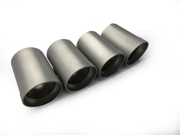 MP Style Matte Stainless Steel Exhaust Tip