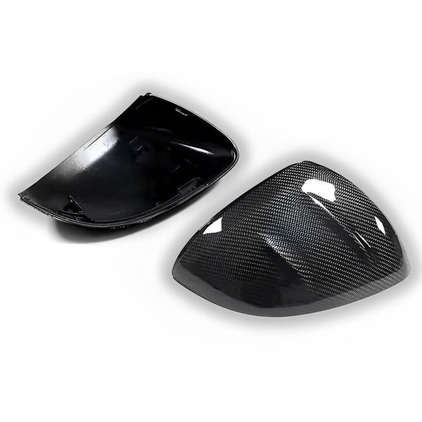 MS Style Carbon Fiber Mirror Cap Set - Mercedes Benz W206 C Class & W223 S Class