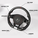 Mercedes Benz 2017 AMG Performance Style - Full Custom Steering Wheel