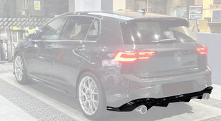 O Style Carbon Fiber Rear Diffuser - Volkswagen Golf 8 MK8