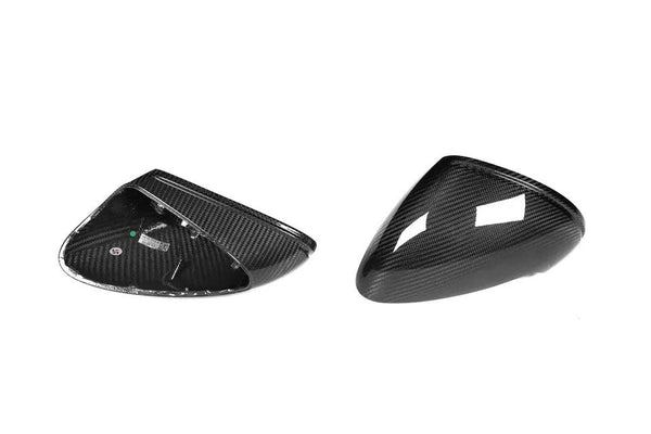 OEM Style Carbon Fiber Mirror Cap Set - Porsche 991 911 & 981 Cayman / Boxster