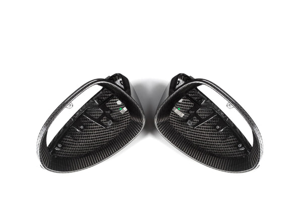 OEM Style Carbon Fiber Mirror Cap Set - Porsche Cayenne 9YA