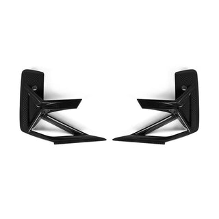 SQ Style Carbon Fiber Front Side Canards - BMW F97 X3M LCI