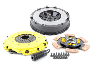 Heavy Duty Sprung 6-Pad Racing Clutch Kit With XACT Streetlite Flywheel - N54