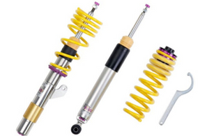 KW 17-21 Mercedes Benz C-Class (W205) Convertible 4MATIC (AWD) Coilover Kit V3 w/ Electronic Dampers