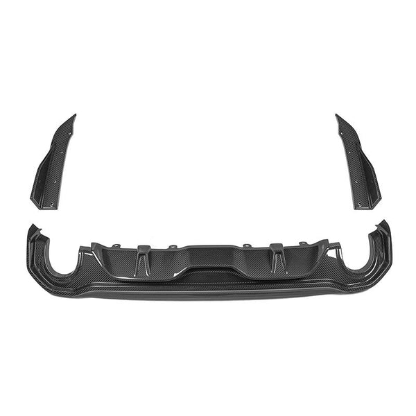 X Style Carbon Fiber Rear Diffuser - BMW G22/G23/G26 4 Series & i4