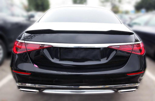 X Style Carbon Fiber Trunk Spoiler -  Mercedes Benz W223 S-Class